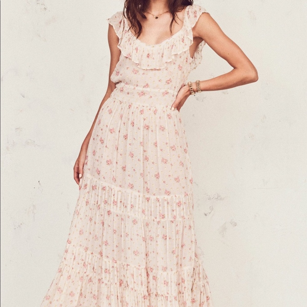 Loveshackfancy Joanne Dress Size 8 floral